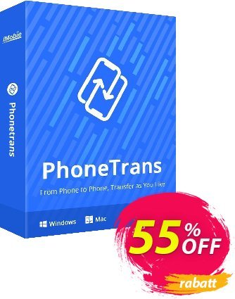PhoneTrans (3-Month Plan) Coupon, discount PhoneTrans Pro for Windows Dreaded discount code 2024. Promotion: 30OFF Coupon Imobie
