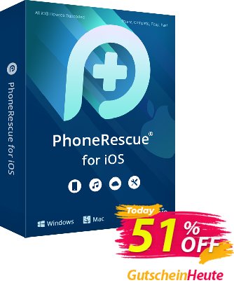 PhoneRescue for iOS MAC (3-Month License)Nachlass PhoneRescue for iOS impressive sales code 2024
