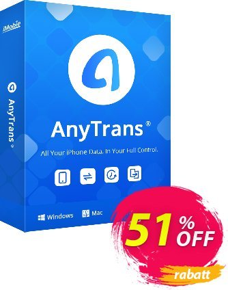 AnyTrans for Mac 1 Year Plan Coupon, discount 50% OFF AnyTrans for Mac 1 Year Plan, verified. Promotion: Super discount code of AnyTrans for Mac 1 Year Plan, tested & approved