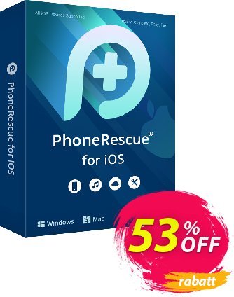PhoneRescue for iOS MAC (Lifetime License)Nachlass PhoneRescue for iOS - Lifetime License Imposing sales code 2024