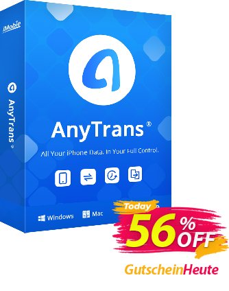 AnyTrans 1 Year Plan Coupon, discount 50% OFF AnyTrans 1 Year Plan, verified. Promotion: Super discount code of AnyTrans 1 Year Plan, tested & approved