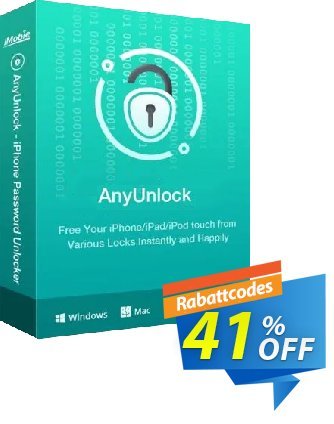 AnyUnlock - Unlock Screen Passcode for Mac (1-Year Plan) discount coupon 40% OFF AnyUnlock - Unlock Screen Passcode for Mac (1-Year Plan), verified - Super discount code of AnyUnlock - Unlock Screen Passcode for Mac (1-Year Plan), tested & approved