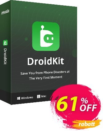 DroidKit - Data Recovery (1-Year) Coupon, discount 60% OFF DroidKit for Windows - Data Recovery (1-Year), verified. Promotion: Super discount code of DroidKit for Windows - Data Recovery (1-Year), tested & approved