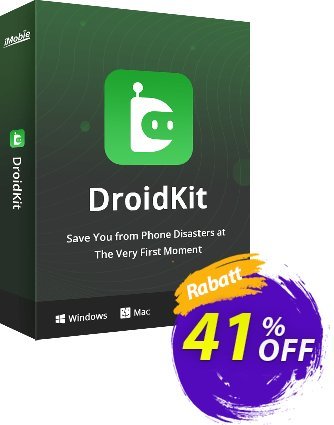 DroidKit - Data Recovery - 1-Year/15 Devices Coupon, discount DroidKit for Windows - Data Recovery - 1-Year Subscription/15 Devices Wondrous offer code 2024. Promotion: Wondrous offer code of DroidKit for Windows - Data Recovery - 1-Year Subscription/15 Devices 2024