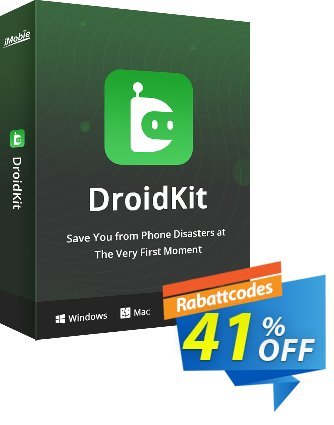 DroidKit - System Fix - One-Time Purchase/5 Devices Coupon, discount DroidKit for Windows - System Fix - One-Time Purchase/5 Devices Best offer code 2024. Promotion: Best offer code of DroidKit for Windows - System Fix - One-Time Purchase/5 Devices 2024
