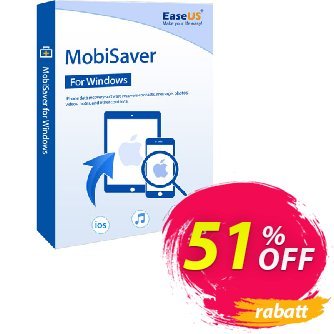 EaseUS MobiSaver Pro (Monthly) Coupon, discount World Backup Day Celebration. Promotion: Wonderful promotions code of EaseUS MobiSaver Pro (Monthly), tested & approved