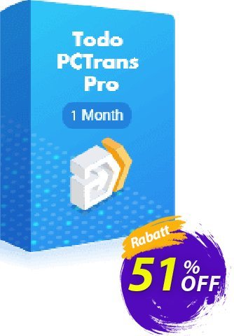 EaseUS Todo PCTrans Pro (1-month) Coupon, discount World Backup Day Celebration. Promotion: EaseUS Todo PCTrans Pro offer