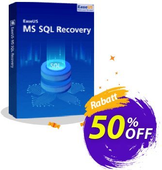 EaseUS MS SQL Recovery (1 year) Coupon, discount World Backup Day Celebration. Promotion: Wonderful promotions code of EaseUS MS SQL Recovery (1 year), tested & approved