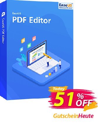 EaseUS PDF Editor Lifetime Gutschein World Backup Day Celebration Aktion: Wonderful promotions code of EaseUS PDF Editor Lifetime, tested & approved