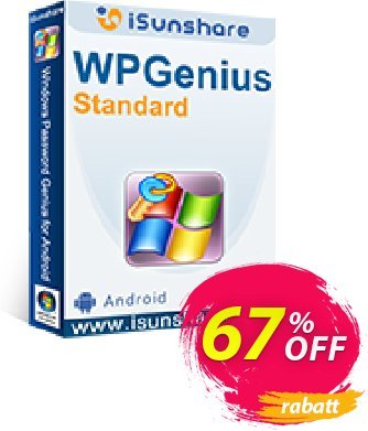 iSunshare WPGenius Standard Gutschein iSunshare WPGenius  discount (47025) Aktion: iSunshare discount coupons iSunshare Windows Password Genius