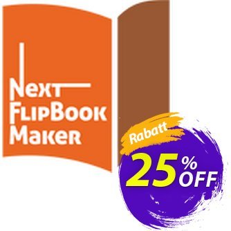 Next FlipBook Maker Pro Coupon, discount 25% OFF Next FlipBook Maker Pro for Windows Oct 2024. Promotion: Excellent deals code of Next FlipBook Maker Pro for Windows, tested in October 2024