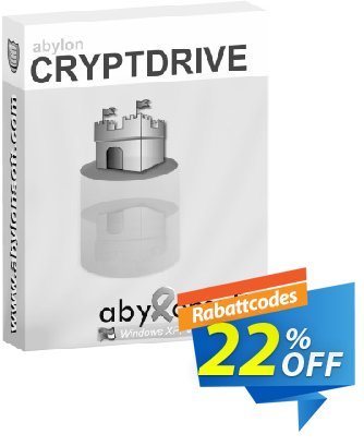abylon CRYPTDRIVE Coupon, discount 20% OFF abylon CRYPTDRIVE, verified. Promotion: Big sales code of abylon CRYPTDRIVE, tested & approved