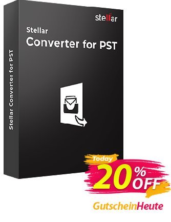 Stellar Outlook PST to MBOX Converter coupon (MAC) Coupon, discount Stellar Converter for PST - Mac [1 Year Subscription] stirring discounts code 2024. Promotion: NVC Exclusive Coupon