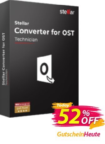 Stellar OST to PST Converter discount (Technician) Coupon, discount Stellar Converter for OST Technician wonderful sales code 2024. Promotion: NVC Exclusive Coupon