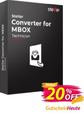 Stellar MBOX to PST Converter offer (Technical) Coupon, discount Stellar Converter for MBOX – Tech awful promotions code 2024. Promotion: NVC Exclusive Coupon