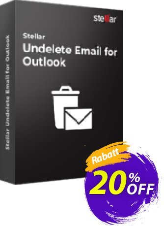 Stellar Undelete Email for Outlook Coupon, discount Stellar Undelete Email for Outlook [1 Year Subscription] awful discount code 2024. Promotion: NVC Exclusive Coupon