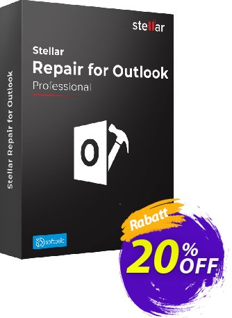 Stellar Repair for Outlook ProfessionalPromotionsangebot Stellar Repair for Outlook stunning discount code 2024