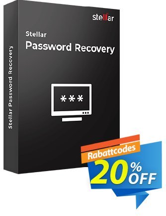 Stellar Password Recovery Coupon, discount Stellar Password Recovery stunning discount code 2024. Promotion: NVC Exclusive Coupon