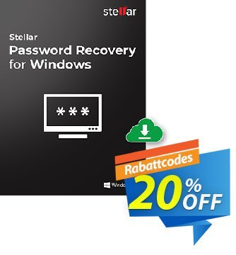 Stellar Password Recovery for Windows Coupon, discount Stellar Password Recovery for Windows Dreaded promo code 2024. Promotion: Dreaded promo code of Stellar Password Recovery for Windows 2024