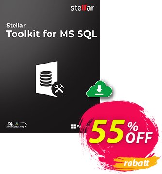 Stellar Toolkit for MS SQLAngebote 55% OFF Stellar Toolkit for MS SQL, verified