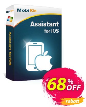 MobiKin Assistant for iOS Lifetime License Coupon, discount 50% OFF. Promotion: 