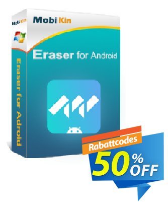 MobiKin Eraser for Android - 1 Year, 16-20PCs License Coupon, discount 50% OFF. Promotion: 