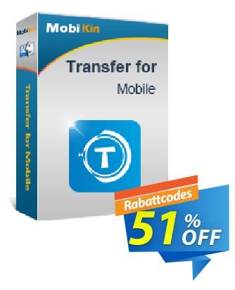 MobiKin Transfer for Mobile (Mac Version) - 1 Year, 6-10PCs License discount coupon 50% OFF - 