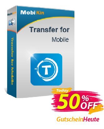 MobiKin Transfer for Mobile (Mac Version) - 1 Year, 21-25PCs License discount coupon 50% OFF - 