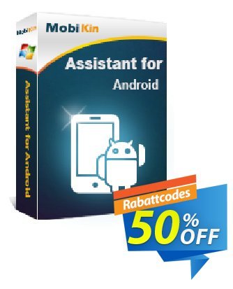 MobiKin Assistant for Android - Lifetime, 16-20PCs License Coupon, discount 50% OFF. Promotion: 