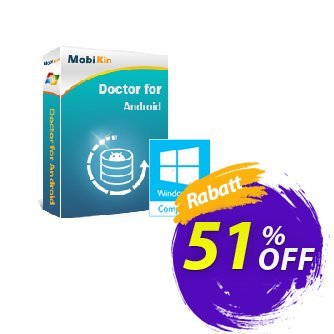 MobiKin Doctor for Android - 1 Year, 3 Devices, 1 PC License discount coupon 50% OFF - 