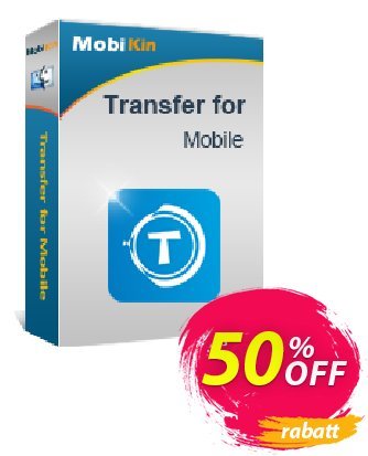 MobiKin Transfer for Mobile (Mac Version) - 1 Year, 16-20PCs License Coupon, discount 50% OFF. Promotion: 