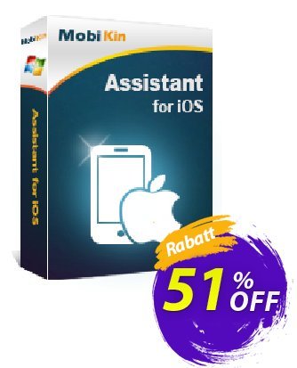 MobiKin Assistant for iOS - Lifetime, 2-5PCs License discount coupon 50% OFF - 