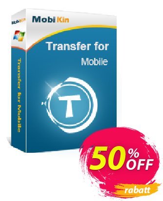 MobiKin Transfer for Mobile - Lifetime, 16-20PCs License Coupon, discount 50% OFF. Promotion: 