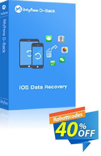iMyFone D-Back  (Lifetime/16-20 iDevices) Coupon, discount iMyfone discount (56732). Promotion: iMyfone promo code