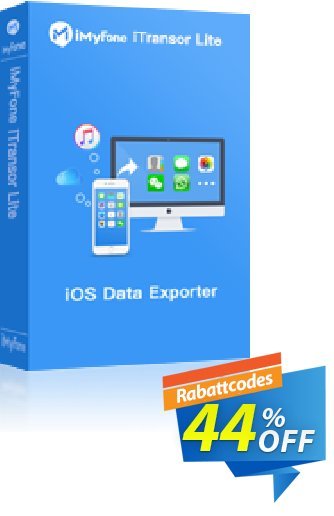 iMyFone iTransor Lite (Family) Coupon, discount iMyfone discount (56732). Promotion: iMyfone promo code