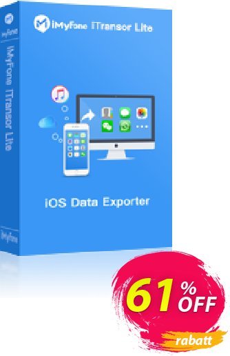 iMyFone iTransor Lite for Mac Coupon, discount iMyfone discount (56732). Promotion: iMyfone promo code