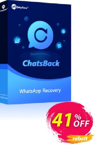 iMyFone ChatsBack 1-Month Plan Coupon, discount 40% OFF iMyFone ChatsBack 1-Month Plan, verified. Promotion: Awful offer code of iMyFone ChatsBack 1-Month Plan, tested & approved