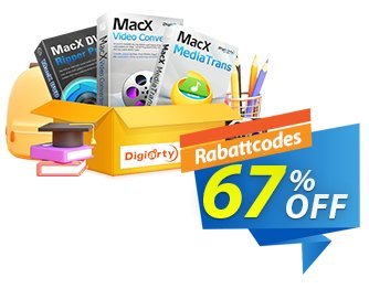 MacX Back-to-School Special Pack discount coupon 67% OFF MacX Back-to-School Special Pack, verified - Stunning offer code of MacX Back-to-School Special Pack, tested & approved