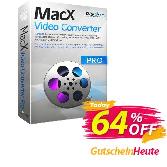 MacX Video Converter Pro Lifetime Gutschein Video Converter 50% OFF Aktion: MacX video converter  Pro coupon code VCPAFFNEW50