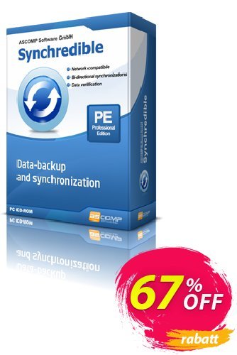ASCOMP Synchredible Coupon, discount 66% OFF ASCOMP Synchredible, verified. Promotion: Amazing discount code of ASCOMP Synchredible, tested & approved