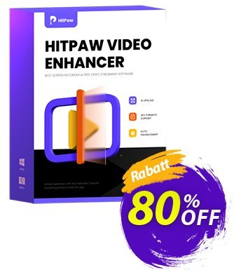 HitPaw Video Enhancer MAC (1 Month) Coupon, discount 80% OFF HitPaw Video Enhancer MAC (1 Month), verified. Promotion: Impressive deals code of HitPaw Video Enhancer MAC (1 Month), tested & approved
