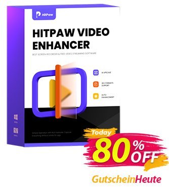 HitPaw Video Enhancer MAC Lifetime Coupon, discount 80% OFF HitPaw Video Enhancer MAC Lifetime, verified. Promotion: Impressive deals code of HitPaw Video Enhancer MAC Lifetime, tested & approved