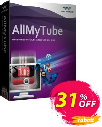 Wondershare AllMyTube discount coupon 30% Wondershare Software (8799) - 