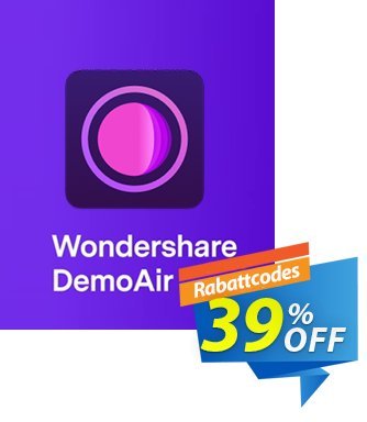 Wondershare DemoAir Monthly plan Gutschein 35% OFF Wondershare DemoAir Monthly plan, verified Aktion: Wondrous discounts code of Wondershare DemoAir Monthly plan, tested & approved