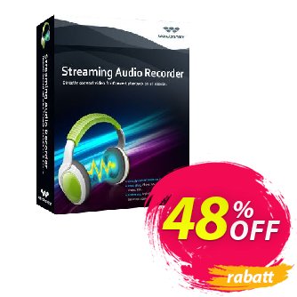 Wondershare Streaming Audio Recorder for Windows Coupon, discount Back to School 2024. Promotion: SAR- 30% OFF