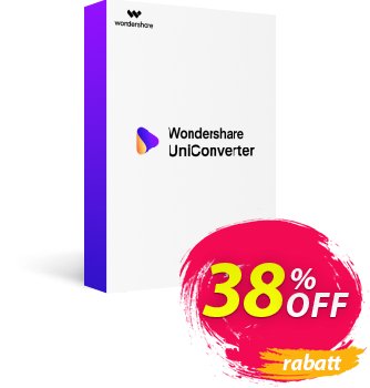 Wondershare Video Converter for Mac discount coupon 26% OFF Wondershare Video Converter for Mac, verified - Wondrous discounts code of Wondershare Video Converter for Mac, tested & approved