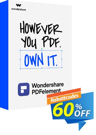 PDFelement PRO (Perpetual) Coupon, discount 60% OFF PDFelement PRO (Perpetual), verified. Promotion: Wondrous discounts code of PDFelement PRO (Perpetual), tested & approved