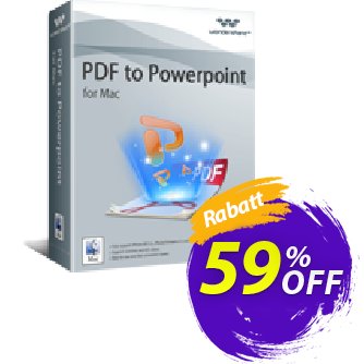 Wondershare PDF to PowerPoint for Mac Gutschein Winter Sale 30% Off For PDF Software Aktion: 