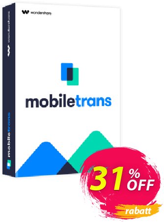 Wondershare MobileTrans - Lifetime License  Gutschein MT 30% OFF Aktion: Big sales code of MobileTrans (Lifetime License) 2024