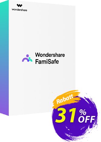 Wondershare FamiSafe - Annual Plan  Gutschein 30% OFF Wondershare FamiSafe, verified Aktion: Wondrous discounts code of Wondershare FamiSafe, tested & approved